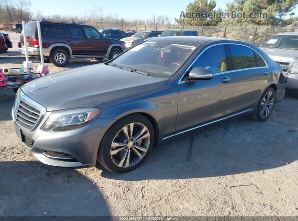 WDDUG8FB6GA237011 2016 MERCEDES-BENZ S-CLASS Серебряный Передняя левая четверть