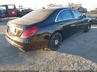 2016 Mercedes-benz S 550 4matic Черный vin: WDDUG8FB7GA247319