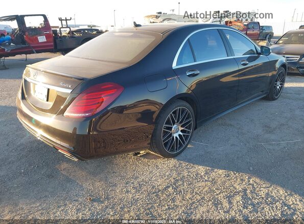 WDDUG8FB7GA247319 2016 MERCEDES-BENZ S-CLASS Черный Задняя правая четверть