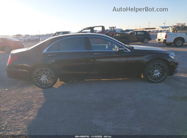 WDDUG8FB7GA247319 2016 MERCEDES-BENZ S-CLASS Черный Вид задней части салона
