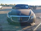 2016 Mercedes-benz S 550 4matic Черный vin: WDDUG8FB7GA247319
