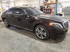 2017 Mercedes-benz S 550 4matic Коричневый vin: WDDUG8FB7HA319671