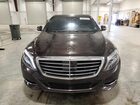 2017 Mercedes-benz S 550 4matic Коричневый vin: WDDUG8FB7HA319671
