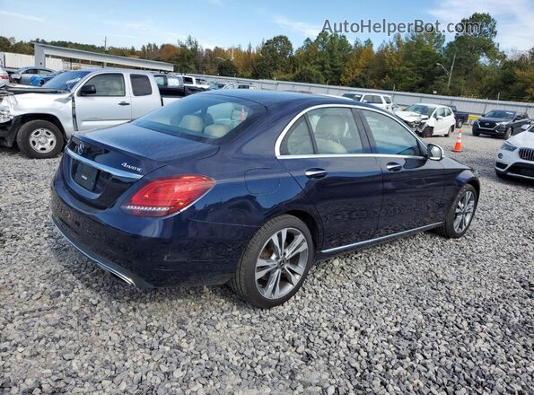 WDDWF8EBXLR556064 2020 MERCEDES-BENZ C Blue Rear right