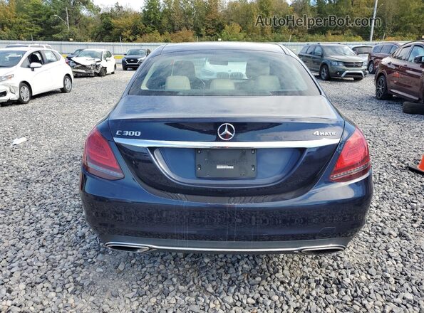 WDDWF8EBXLR556064 2020 MERCEDES-BENZ C Blue Rear view