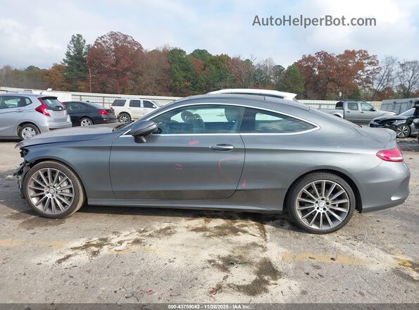 WDDWJ4JB5HF453401 2017 MERCEDES-BENZ C-CLASS Серый Панорамный вид салона 360°