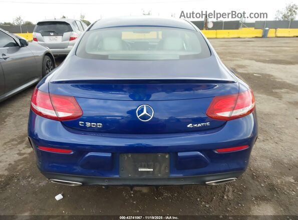 WDDWJ4KB9HF357060 2017 MERCEDES-BENZ C-CLASS Dark Blue 