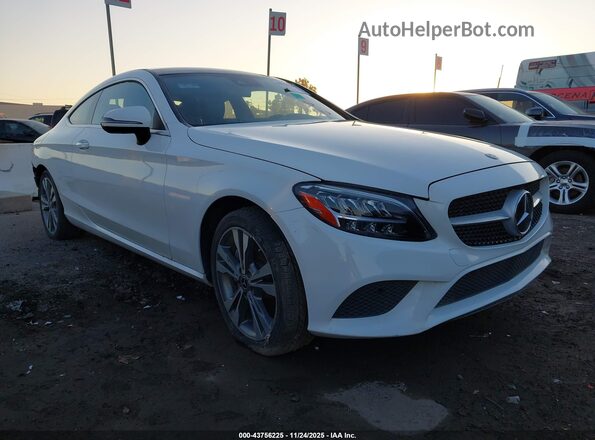 WDDWJ8DB9KF775386 2019 MERCEDES-BENZ C-CLASS  Передняя правая четверть