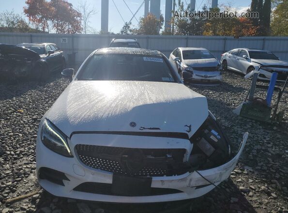 WDDWJ8EB5LF935330 2020 MERCEDES-BENZ C White Вид спереду