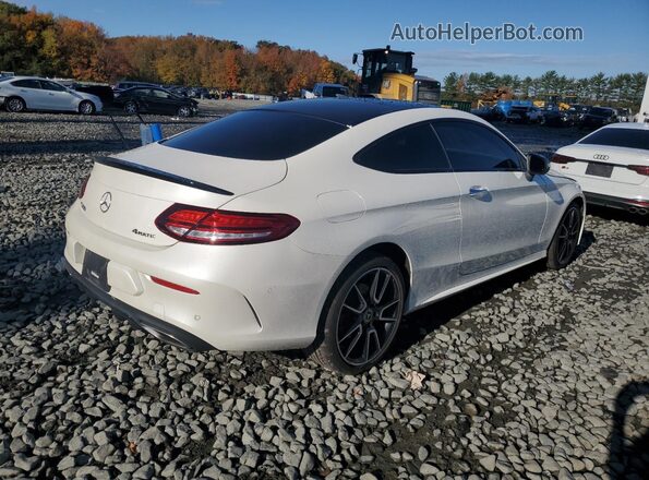 WDDWJ8EB5LF935330 2020 MERCEDES-BENZ C White Задня права чверть