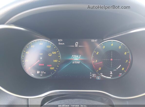 WDDWJ8EB5LF944304 2020 MERCEDES-BENZ C-CLASS Черный Вид задних сидений