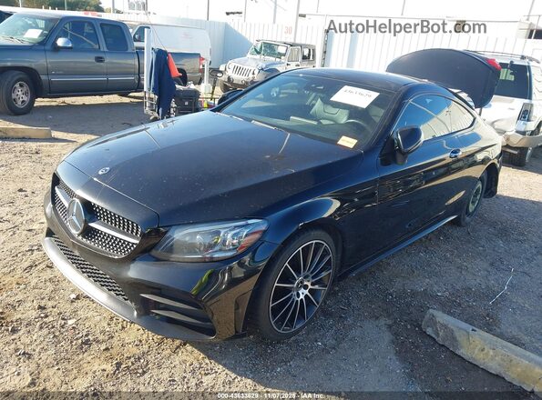 WDDWJ8EB5LF944304 2020 MERCEDES-BENZ C-CLASS Черный Передняя левая четверть