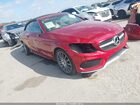2018 Mercedes-benz C 300   Red vin: WDDWK4JB4JF710695