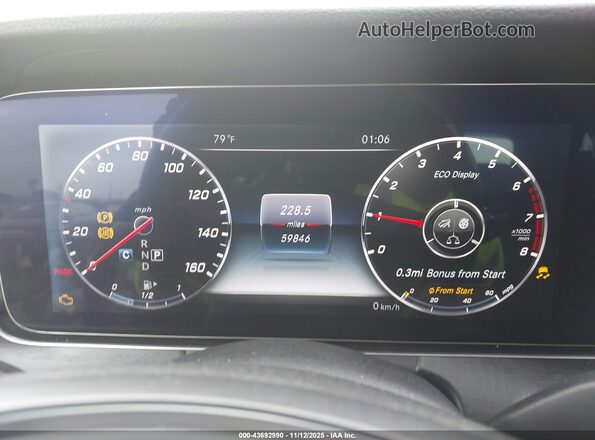 WDDZF4JB0HA287784 2017 MERCEDES-BENZ E-CLASS Серый Вид задних сидений