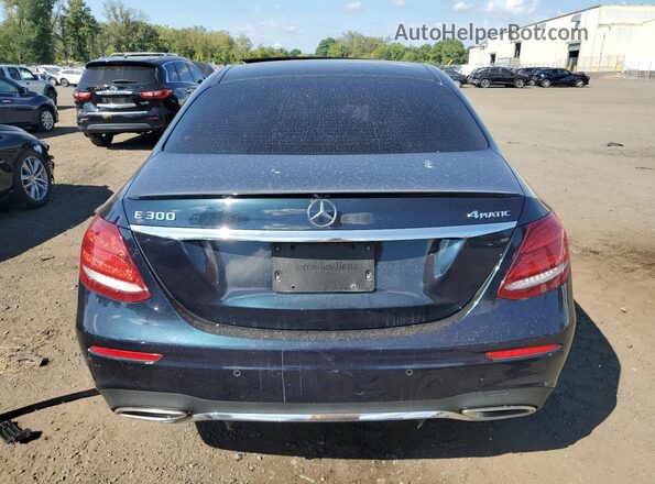 WDDZF4KB2HA134774 2017 MERCEDES-BENZ E Синий Вид сзади