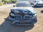 2017 Mercedes-benz E 300 4matic Синий vin: WDDZF4KB2HA134774