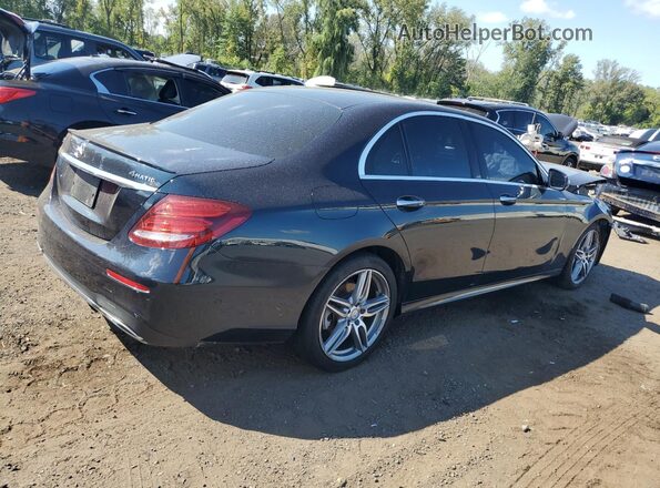 WDDZF4KB2HA134774 2017 MERCEDES-BENZ E Синий Задняя правая четверть