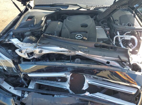 WDDZF4KB2HA134774 2017 MERCEDES-BENZ E Синий Вид задней части салона