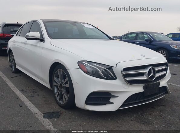 WDDZF4KB4HA124571 2017 MERCEDES-BENZ E-CLASS White Przód prawy