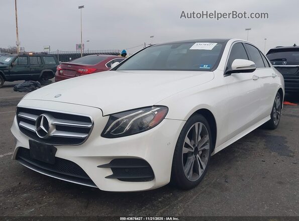 WDDZF4KB4HA124571 2017 MERCEDES-BENZ E-CLASS White Przód lewy