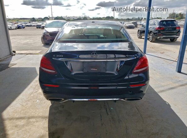 WDDZF4KB4KA532334 2019 MERCEDES-BENZ E Черный Вид сзади