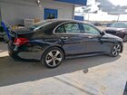2019 Mercedes-benz E 300 4matic Черный vin: WDDZF4KB4KA532334