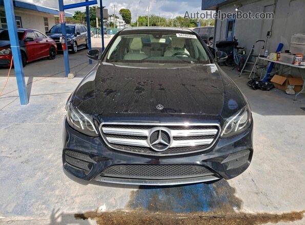 WDDZF4KB4KA532334 2019 MERCEDES-BENZ E Черный Вид спереди