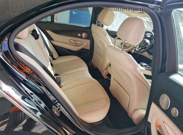 WDDZF4KB4KA532334 2019 MERCEDES-BENZ E Черный Вид задних сидений