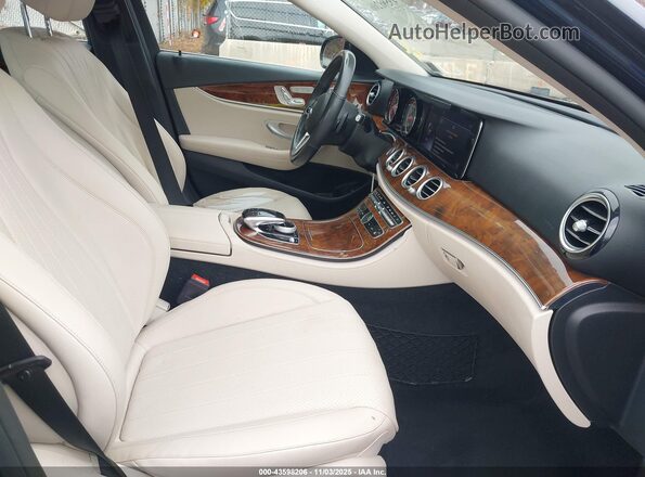 WDDZF4KB7KA670806 2019 MERCEDES-BENZ E-CLASS Blue წინა სალონის ხედი