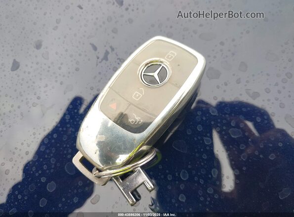 WDDZF4KB7KA670806 2019 MERCEDES-BENZ E-CLASS Blue წინა პანელის ხედი