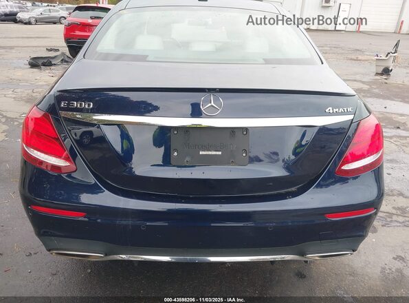 WDDZF4KB7KA670806 2019 MERCEDES-BENZ E-CLASS Blue 