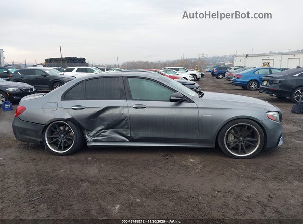 WDDZF6EB6HA183483 2017 MERCEDES-BENZ AMG E 43 Gray Widok wnętrza z tyłu
