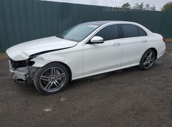 WDDZF6JB0KA490807 2019 MERCEDES-BENZ E Белый Передняя левая четверть