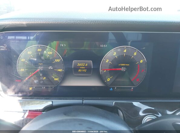 WDDZF8DB3LA705265 2020 MERCEDES-BENZ E-CLASS Черный Вид задних сидений