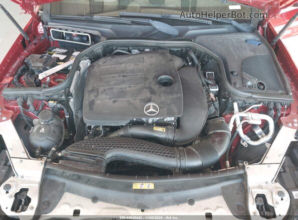 WDDZF8DB6LA715045 2020 MERCEDES-BENZ E-CLASS Red Widok z tyłu