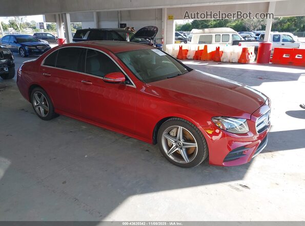 WDDZF8DB6LA715045 2020 MERCEDES-BENZ E-CLASS Red Przód prawy