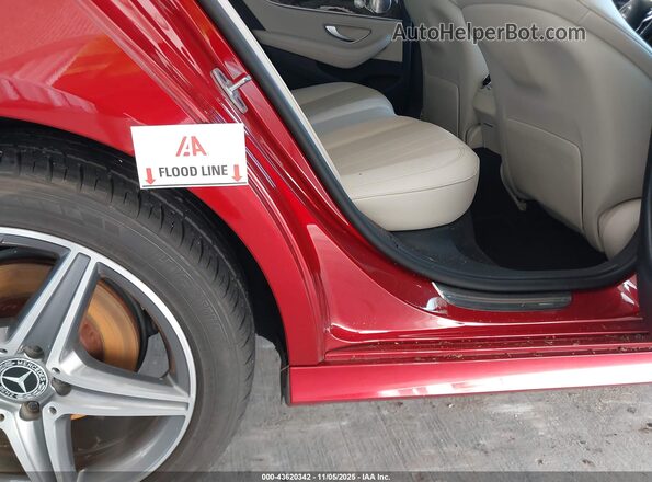 WDDZF8DB6LA715045 2020 MERCEDES-BENZ E-CLASS Red Widok z przodu