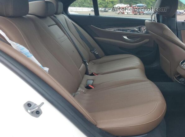 WDDZF8EB6LA743023 2020 MERCEDES-BENZ E White Rear seats view