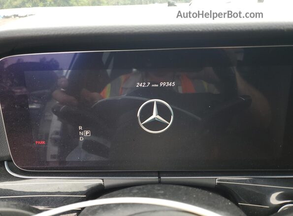 WDDZF8EB6LA743023 2020 MERCEDES-BENZ E White Instrument cluster view