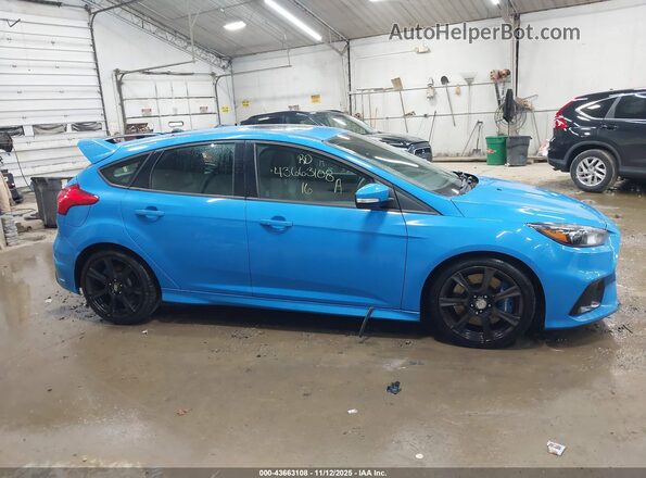 WF0DP3TH4G4112736 2016 FORD FOCUS RS Blue უკანა სალონის ხედი