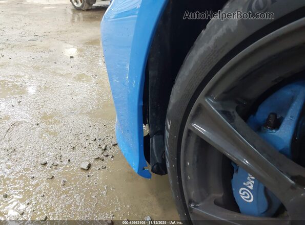 WF0DP3TH4G4112736 2016 FORD FOCUS RS Blue წინა ხედი