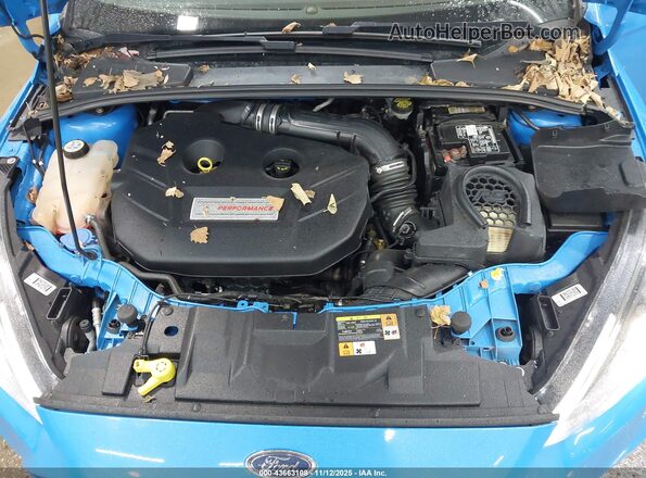 WF0DP3TH4G4112736 2016 FORD FOCUS RS Blue უკანა ხედი