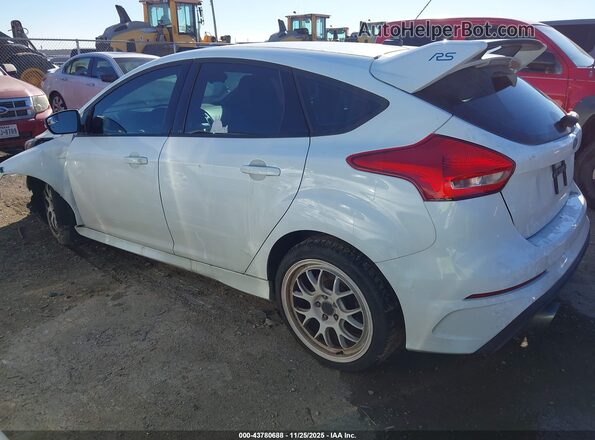 WF0DP3TH6H4119513 2017 FORD FOCUS RS White Հետևի ձախ