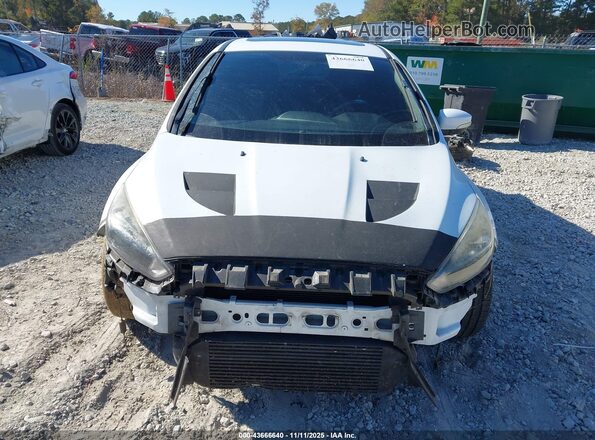 WF0DP3TH9H4123247 2017 FORD FOCUS RS Белый Вид щитка приборов