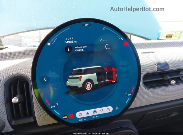 WMW23GD04S2W69945 2025 MINI HARDTOP Синий Вид задних сидений