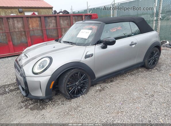 WMW43DL02P3R03686 2023 MINI CONVERTIBLE Серебряный Передняя левая четверть