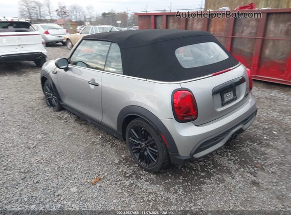 WMW43DL02P3R03686 2023 MINI CONVERTIBLE Серебряный Задняя левая четверть