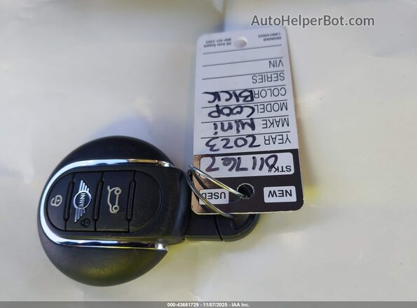 WMW53DH07P2T98957 2023 MINI HARDTOP Черный Вид панели приборов