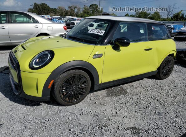 WMW53DH09R2V93137 2024 MINI COOPER Зеленый Передняя левая четверть