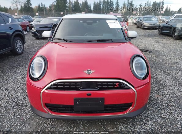 WMW53GD09S2W97303 2025 MINI HARDTOP Красный Вид задней части салона